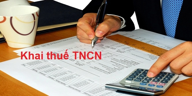 Khai thuế TNCN