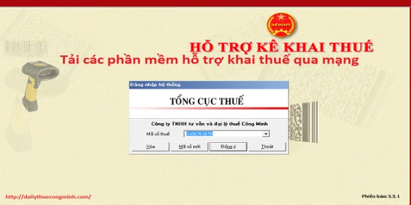 Link tải các phần mềm hỗ trợ khai thuế qua mạng