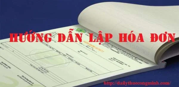 Hướng dẫn lập hóa đơn