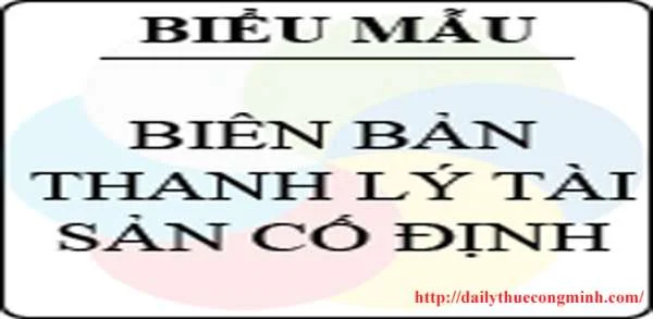 Thủ tục thanh lý tài sản cố định mới nhất