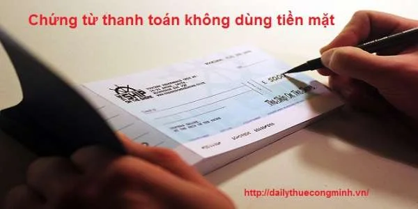 Các hình thức thanh toán không dùng tiền mặt