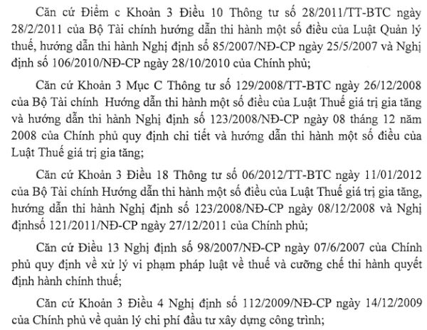 Công văn 5077/TCT-KK hoàn thuế GTGT cho dự án đầu tư