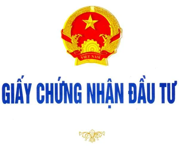 Thủ tục cấp giấy Chứng nhận đầu tư