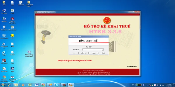 Phần mềm HTKK 3.3.5 mới nhất của Tổng cục thuế