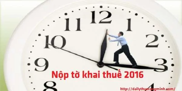 Cách tính thời hạn nộp tờ khai thuế không bị nộp phạt