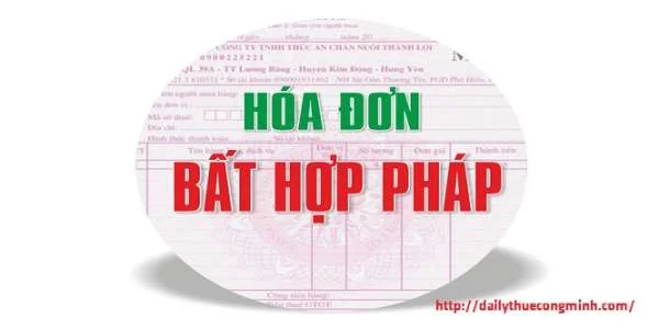 Xử phạt hóa đơn bất hợp pháp đối với doanh nghiệp