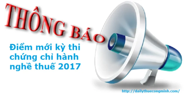 Điểm mới kỳ thi Chứng chỉ hành nghề thuế năm 2017