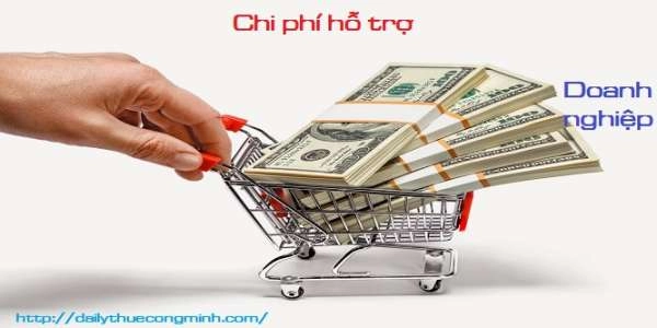 Hướng dẫn hạch toán khoản tiền hỗ trợ