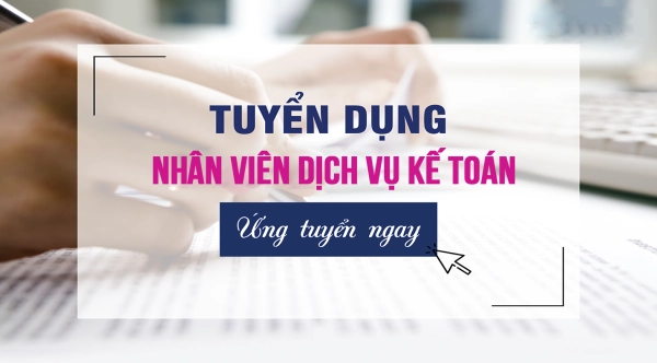 TUYỂN DỤNG – Nhân viên Đại lý thuế – [The Light - Tố Hữu] - 2020