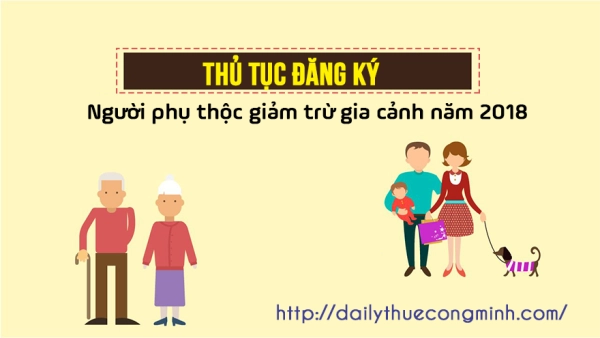 Thủ tục Đăng ký giảm trừ gia cảnh, giảm trừ người phụ thuộc