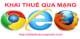 Hướng dẫn kê khai thuế bằng FireFox và Google Chrome