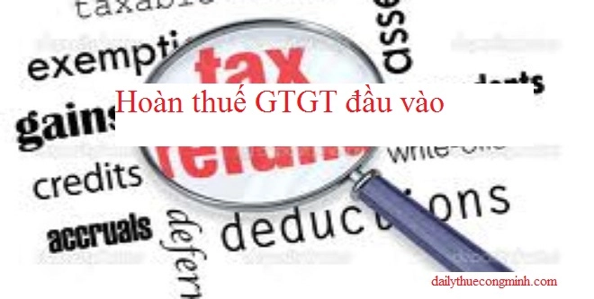 Thuế GTGT đầu vào cho các mặt hàng không chịu thuế GTGT