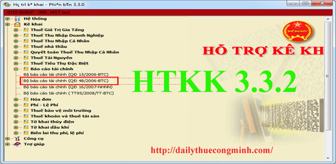 HTKK 3.3.2