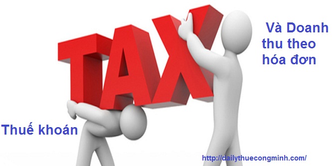 Cá nhân nộp thuế khoán có phải khai doanh thu trên hóa đơn