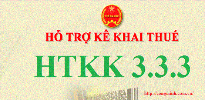 Phần mềm HTKK 3.3.3 mới nhất hiện nay
