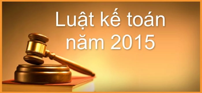 Luật kế toán năm 2015