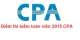 Điểm thi CPA 2015 - Kỳ thi kiểm toán viên hành nghề